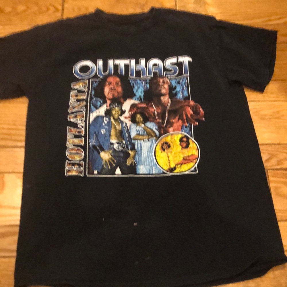 Outkast Black Graphic T-Shirt
